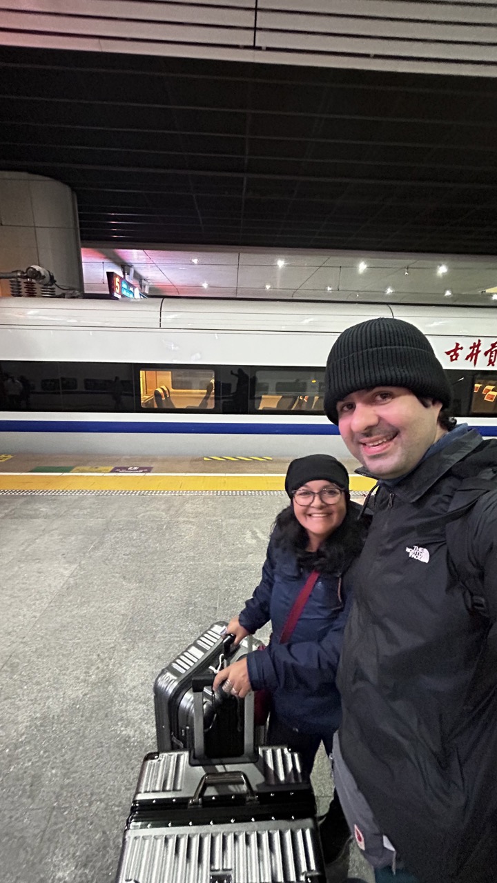 Como É Viajar de Trem na China